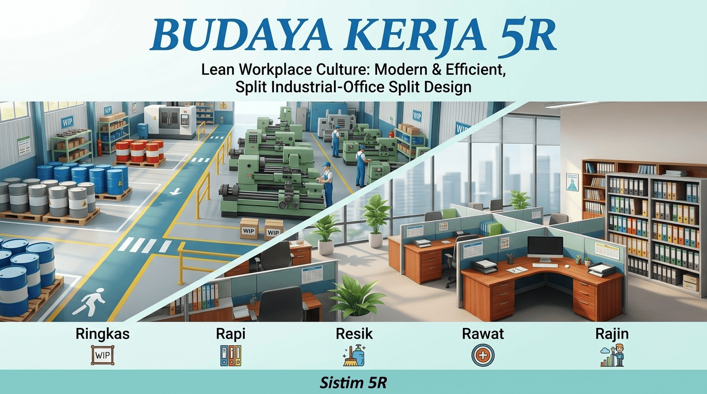 Budaya Kerja 5R: Ubah Tempat Kerjamu! Produktivitas Jadi Maksimal!