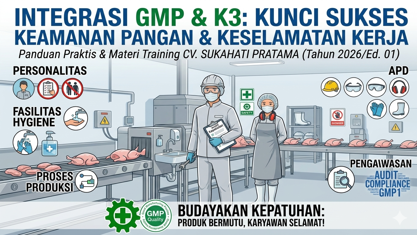 Kunci Sukses GMP & K3: Aman Produknya, Selamat Pekerjanya!