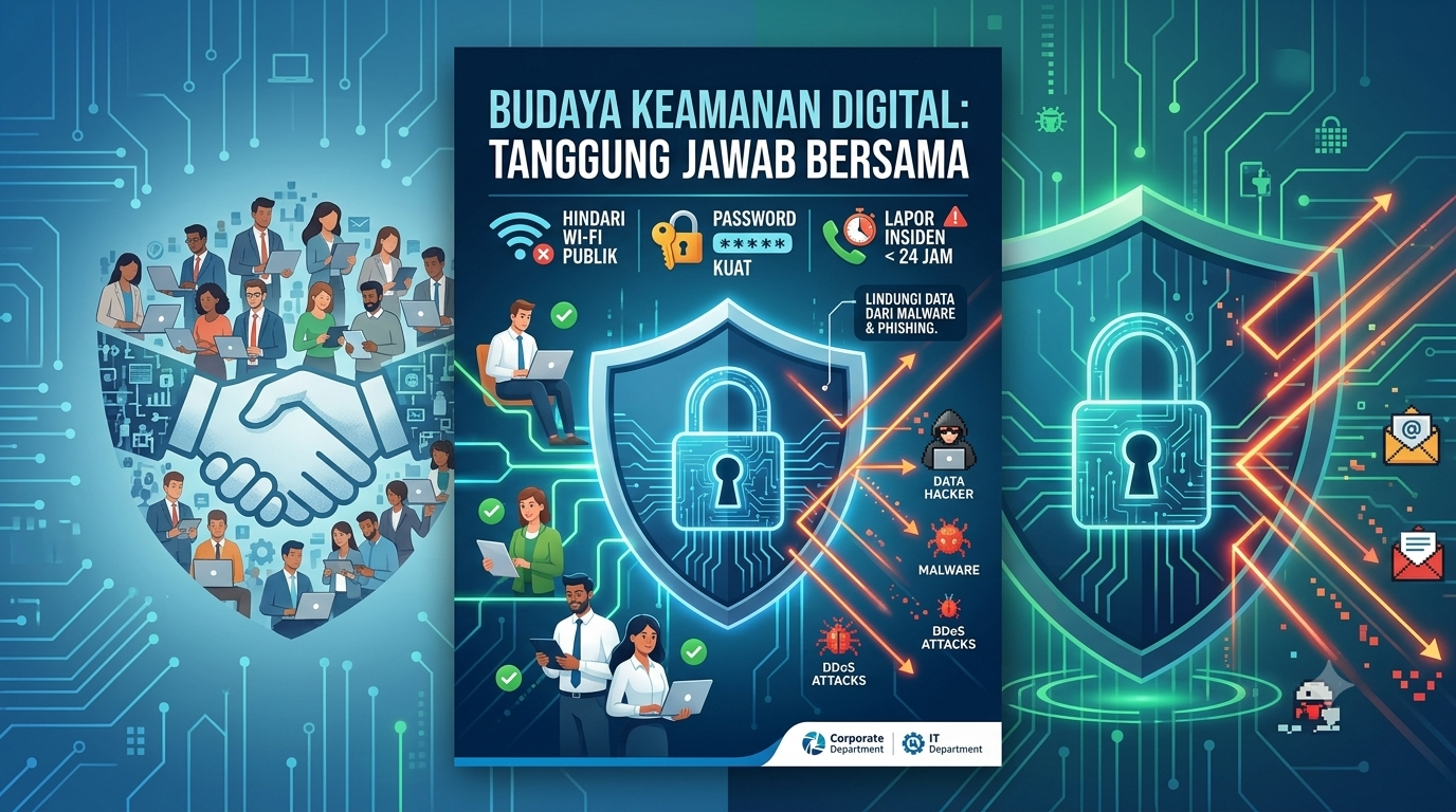 Mewujudkan Keamanan Digital: Komitmen Bersama Melindungi Aset Perusahaan